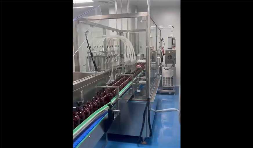 南通博瑯：50-200毫升糖漿灌裝生產(chǎn)線