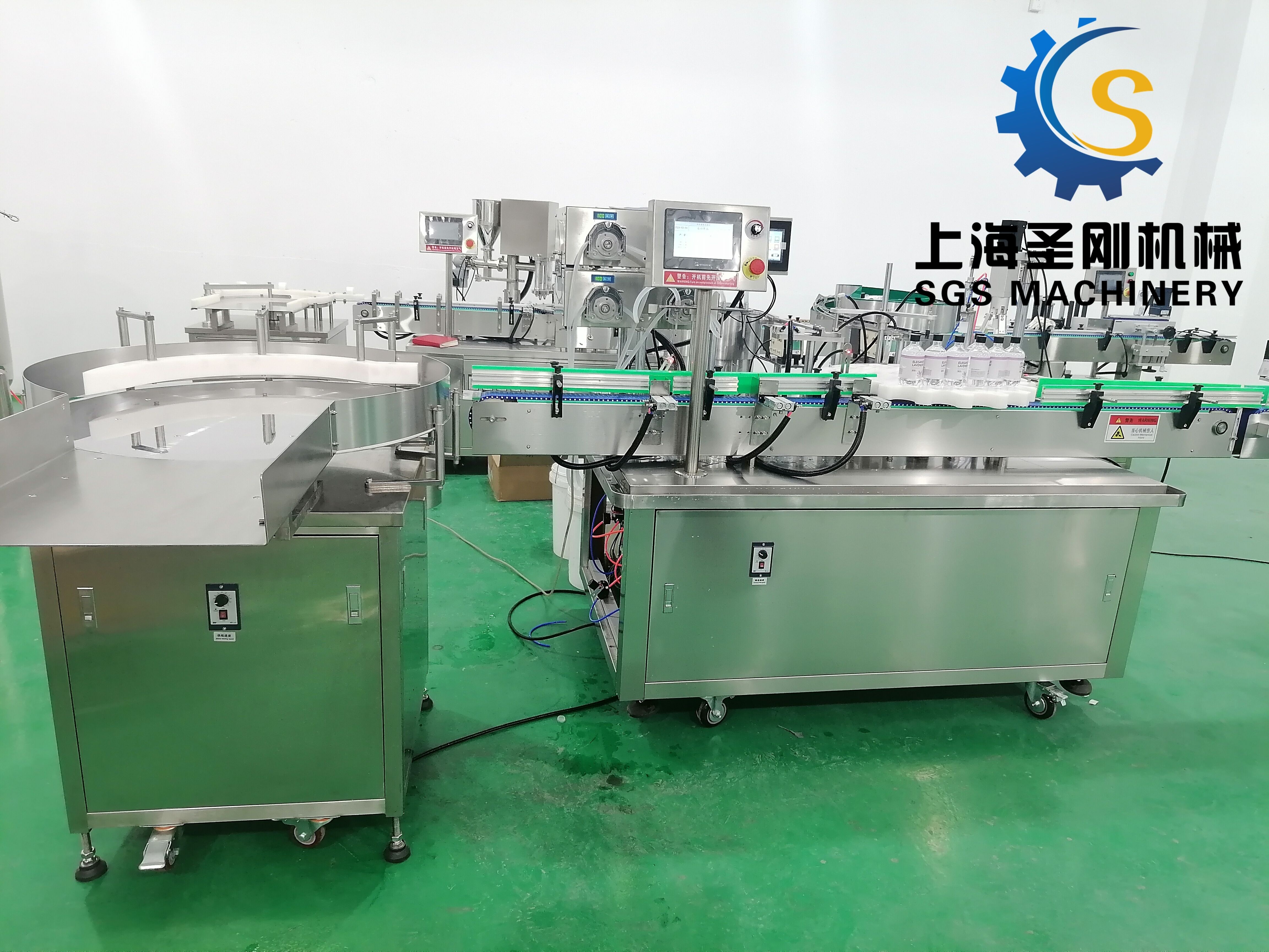 12头蠕动泵高速口服液灌装旋盖机
