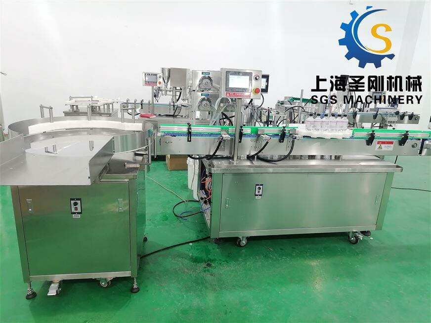 12頭蠕動泵高速口服液灌裝旋蓋機