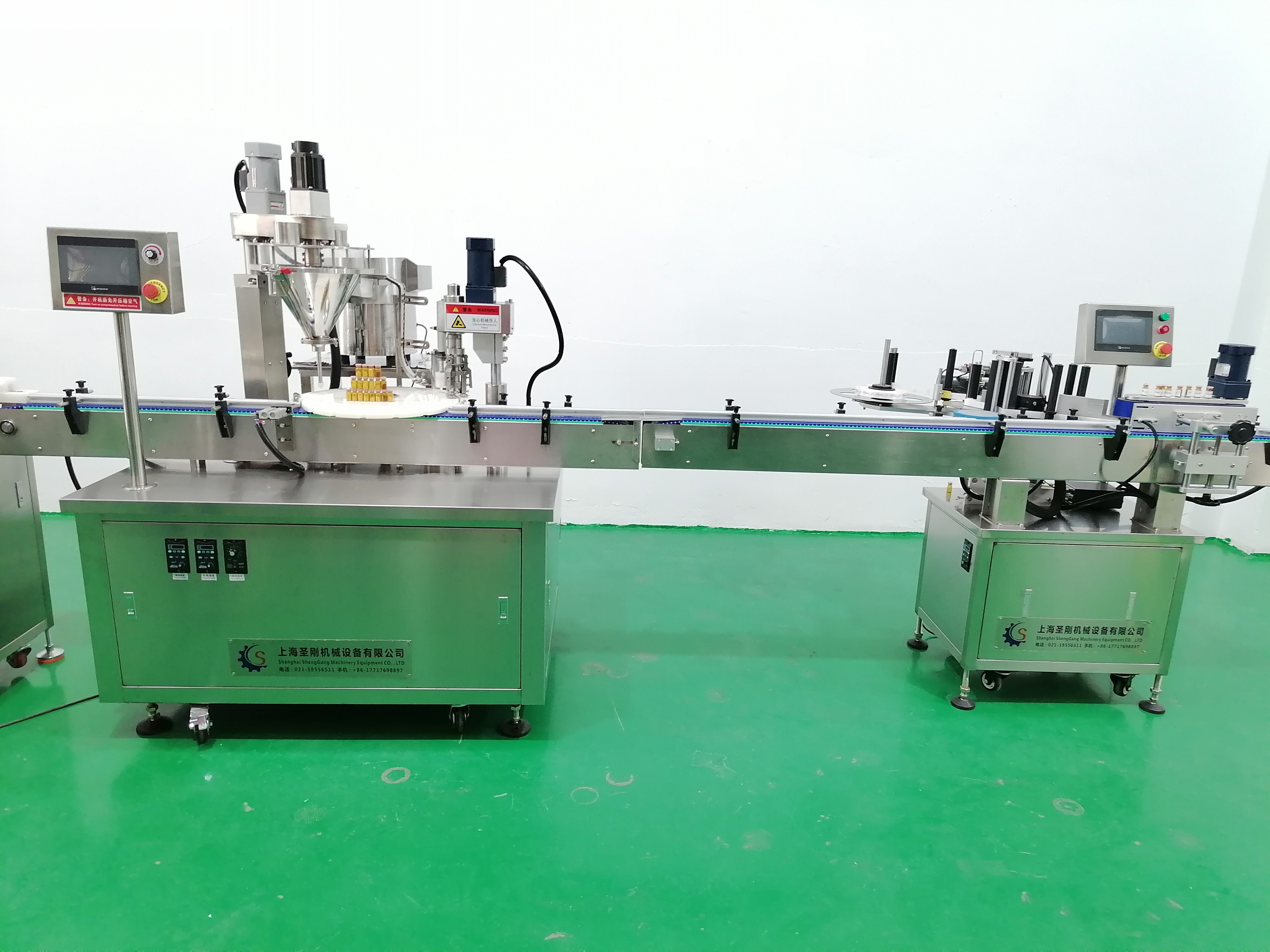 上海圣剛:提供西林瓶藥粉灌裝整線定制方案,明確安裝調(diào)試周期