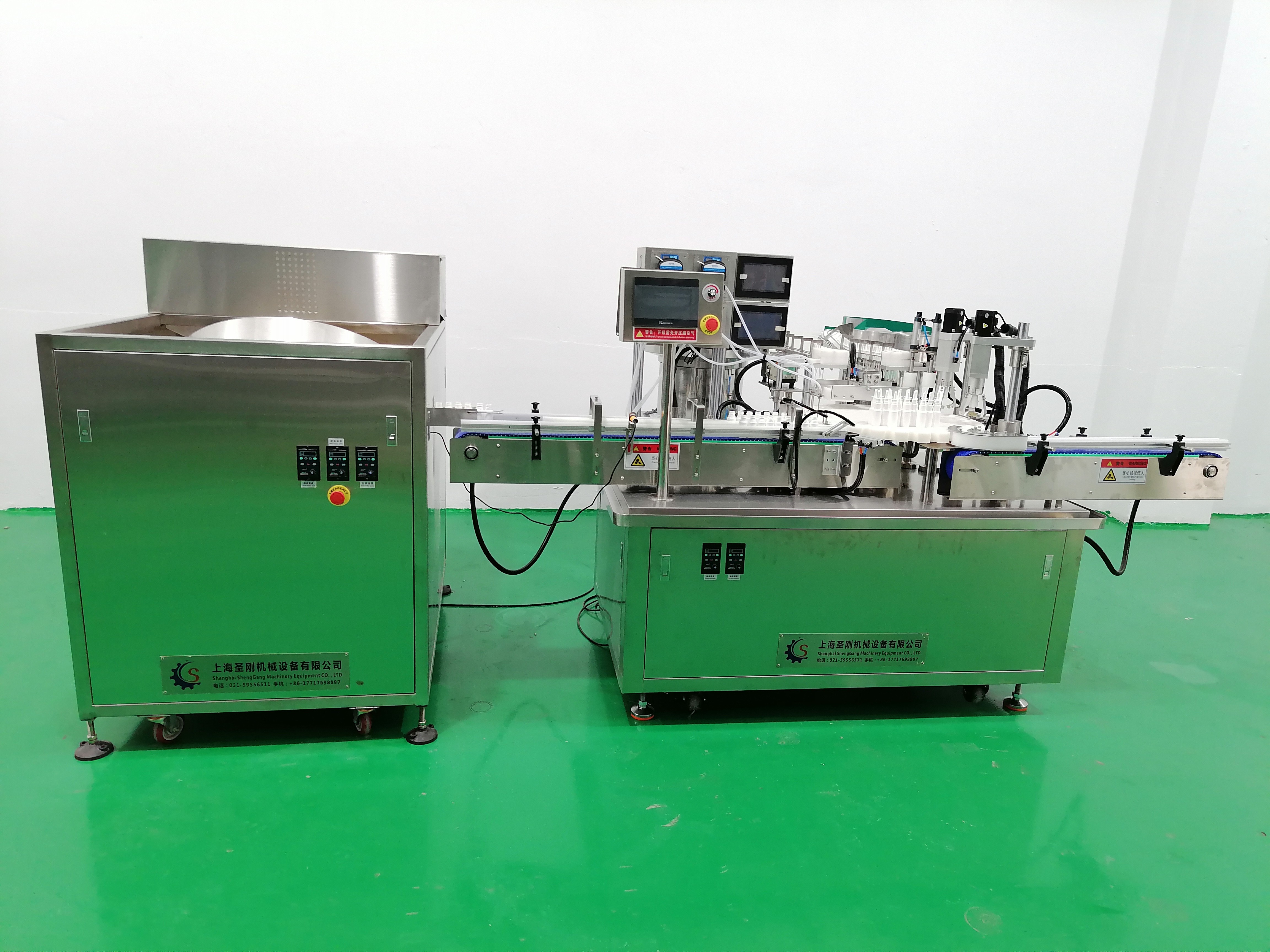 创新不止！上海圣刚口腔喷雾灌装旋盖机实现多瓶型快速切换