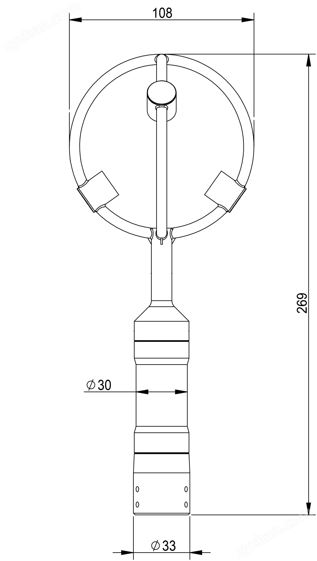三維無人機風向儀