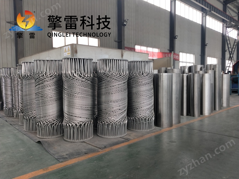 制藥反應(yīng)螺旋纏繞換熱器結(jié)構(gòu)